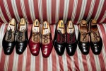 A collection of his made-to-measure Vincent & Edgar shoes. Credit: François Dischinger for The Wall Street Journal